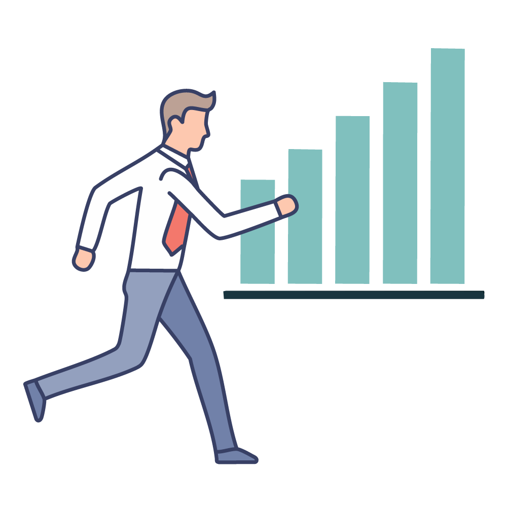 By using this high-quality free illustration, you can visually convey positive messages such as business growth and performance improvement. As a free material that can be used commercially, it is a very effective tool for appealing the vitality and future potential of a company in investor information, corporate PR, and recruitment activities. It can give readers and customers a sense of expectation for the company's development and success.