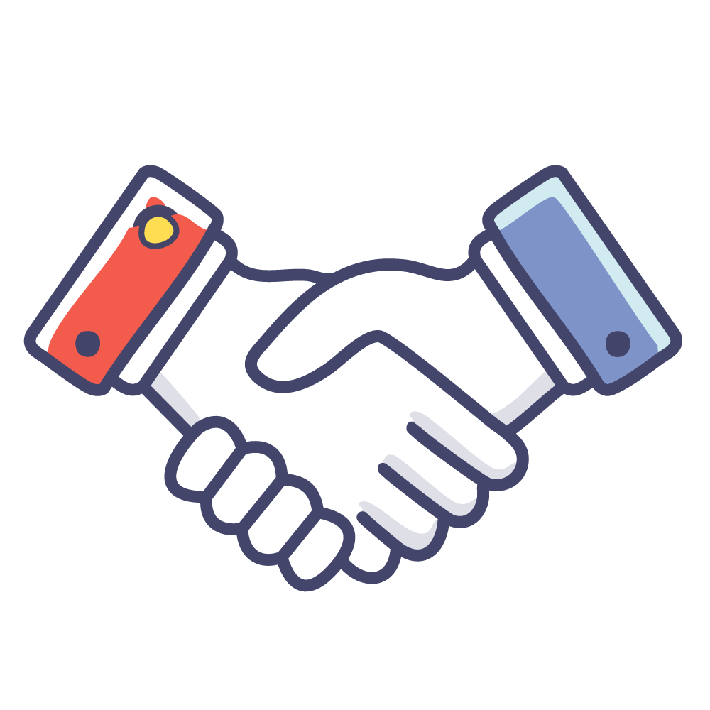 This high-quality free illustration can be used to visually express the beginning of an important agreement or cooperative relationship in business. Since it is a free material that can be used commercially, it is a very effective tool to appeal to the reliability of the company, cooperation, and expansion of business opportunities. It can show stable business development and a strong network to customers and investors.