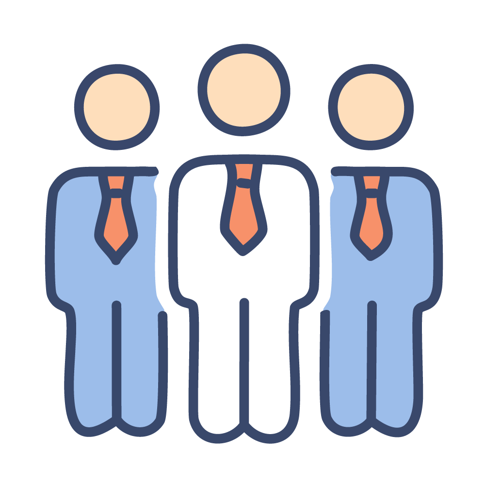 By using this high-quality free illustration, you can visually convey the importance of teamwork and the unity of an organization in an easy-to-understand way. This is a free material that can be used commercially, so it is effective in recruiting companies when appealing to the attractiveness of the working environment and emphasizing the strength and stability of the organization. It is also very useful as an icon to express the presence of excellent human resources and the attitude of working as a team to achieve goals.