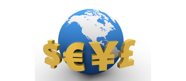 世界地図 - 為替 - 記号