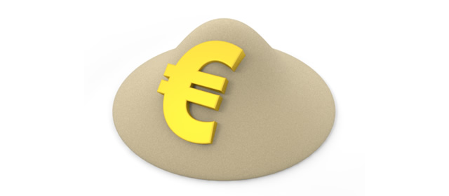 崩れ落ちる｜ユーロ