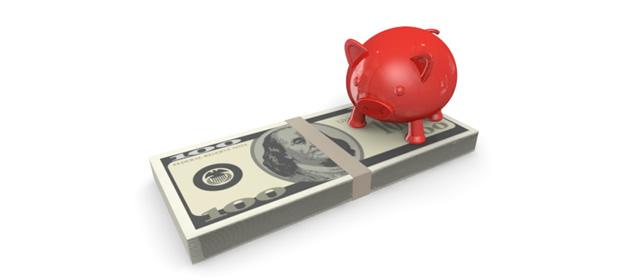 貯金｜ドル｜札束