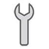 Spanner-Free Icon Material | Business