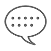 Speech balloon-Free icon material | Business