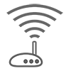 Wi-Fi router-Free icon material | Business