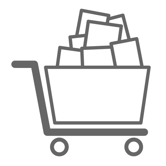 Shopping / Luggage-Illustration / Free Material / Icon / Clip Art / Picture / Simple