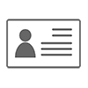 Identification Office-Free Icon Material | Business
