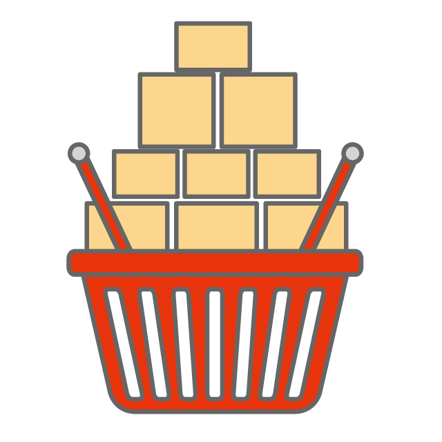 Cart-Illustration / Free Material / Icon / Clip Art / Picture / Simple
