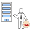 Tax ｜ Payment ｜ Tax payment --Free icon material ｜ Business